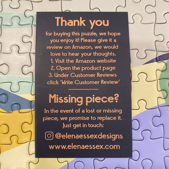 Elena Essex Premium Quality Jigsaw Puzzle | 1000 Pieces | - Picture 4 of 5